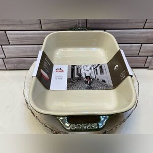 Staub ❤️Stoneware Baking Dish 1L  Basil NWT